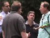 Mark Gonzales, Esq. persuades NOPD to give peace a chance; Protesters get police escort
