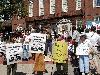 Boston street rally demands money for hurricane victims not war; National demos Sept. 12