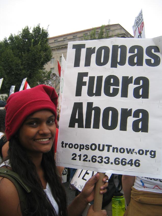 "Troops Fuera A...