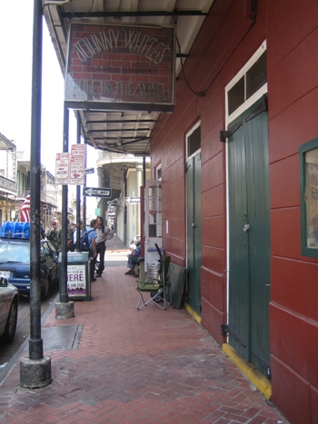 Johnny White's...