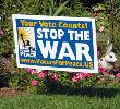 New! Stop the War lawn signs!