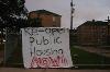 Banner Drop For Public Housing
