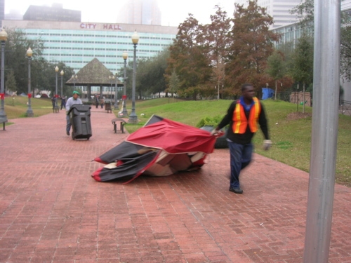 Tents...