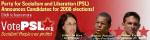 VOTE PSL in 2008: End the Criminal Israeli Blockade of Gaza Now!