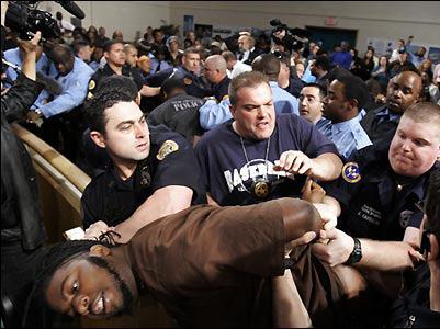 Public Housing Protestors from City Council "Riot" Convicted