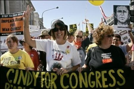Interview With Cindy Sheehan � The Peace Mom vs. Congressional Madam (Speaker)