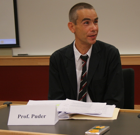 Professor Puder...