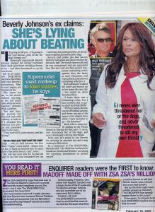 MODEL BEVERLY JOHNSON COMMITS HARI ~  CARI  PERJURY  ???