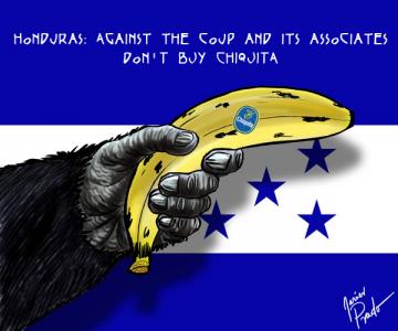 World boycott campaign to Chiquita for its support to Honduran coup d'etat