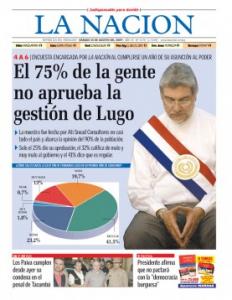 Diario Siglo XXI. AGON�A Y OCASO DE FERNANDO LUGO