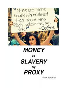 Proof that Money is Slavery by Proxy Causes Panic Among US National and Civic Leaders 