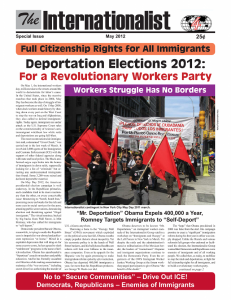 New issue of The Internationalist is out!