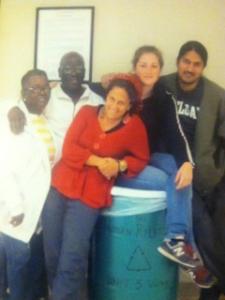 Photo from recent visit w/ Herman Wallace of the Angola 3