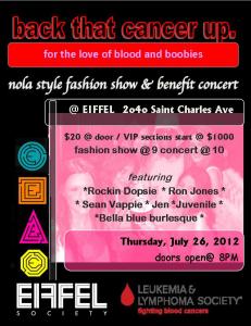 Back That Cancer Up: �For the love of blood and boobies�