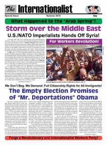 Get The Internationalist, Summer 2012